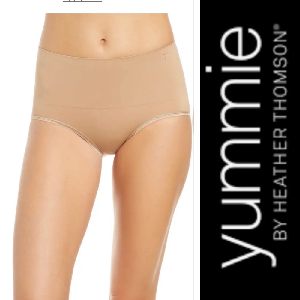 Yummie Tummie Shaping Briefie and Shaping Thong Bundle of 2 Nude